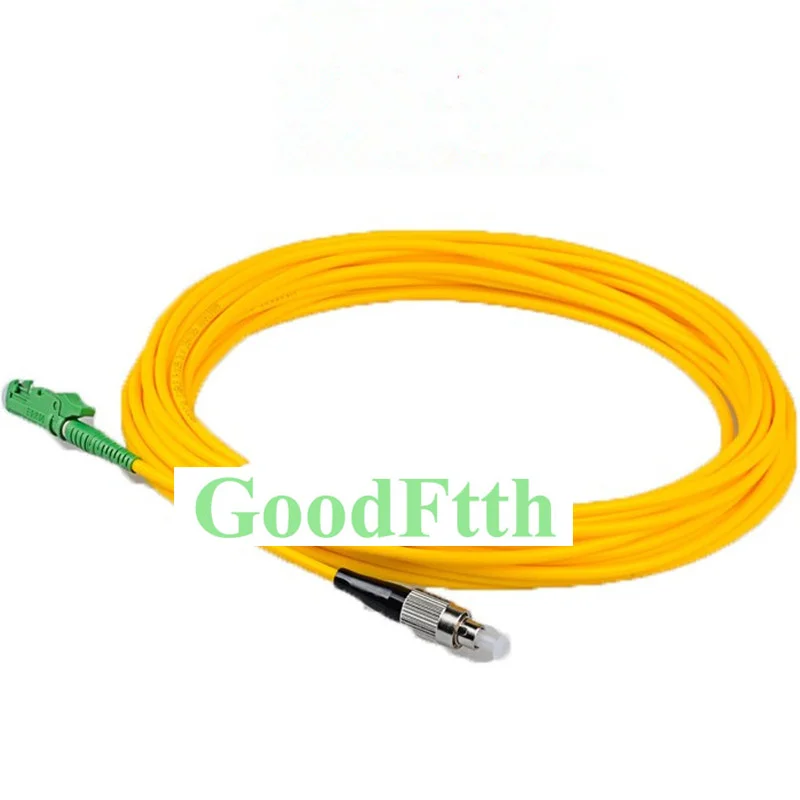 

Fiber Patch Cord Jumper Cable E2000/APC-FC/UPC SM Simplex GoodFtth 100-500m