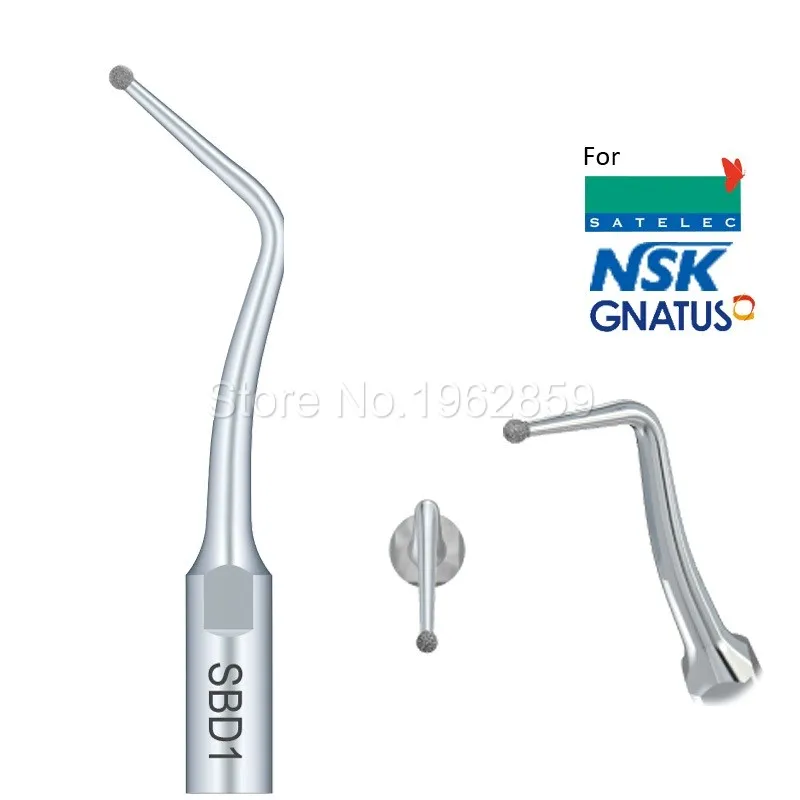 

5pcs SBD1 scaler tips dentist tool odontologia denture teeth whitening ultrasonic dental scaler tip for SATELEC NSK GNATUS DTE