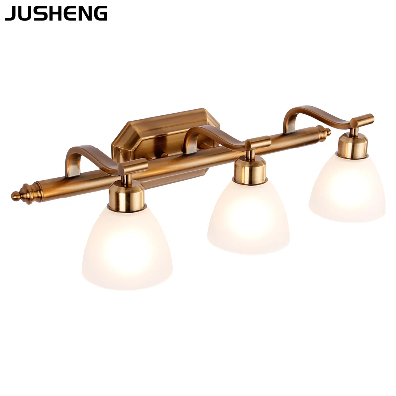 

Led wall lamp retro bathroom dressing lamp bathroom mirror cabinet lamp makeup lamp mirror headlights