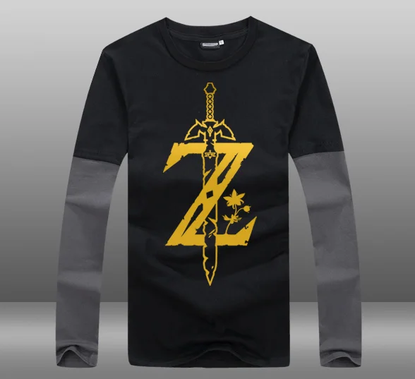 Autumn style t shirt men tees Fashion Clothing The Legend