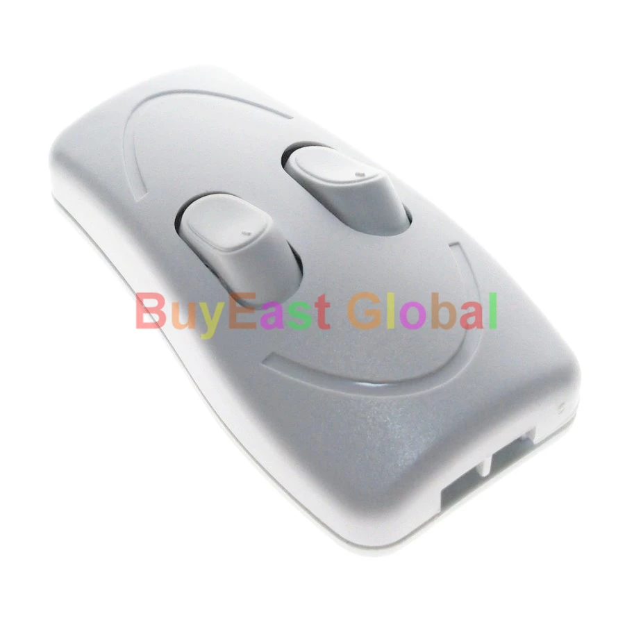 

(1 PC) Double Control Switch (1 Input 2 Output) Floor Light Bed Table Lamp Push Button Switch AC110~250V 3A