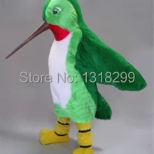 Талисман Зеленый Колибри Hummer костюм талисмана необычные платья пользовательские фантазии косплей костюм тема mascotte карнавальный костюм