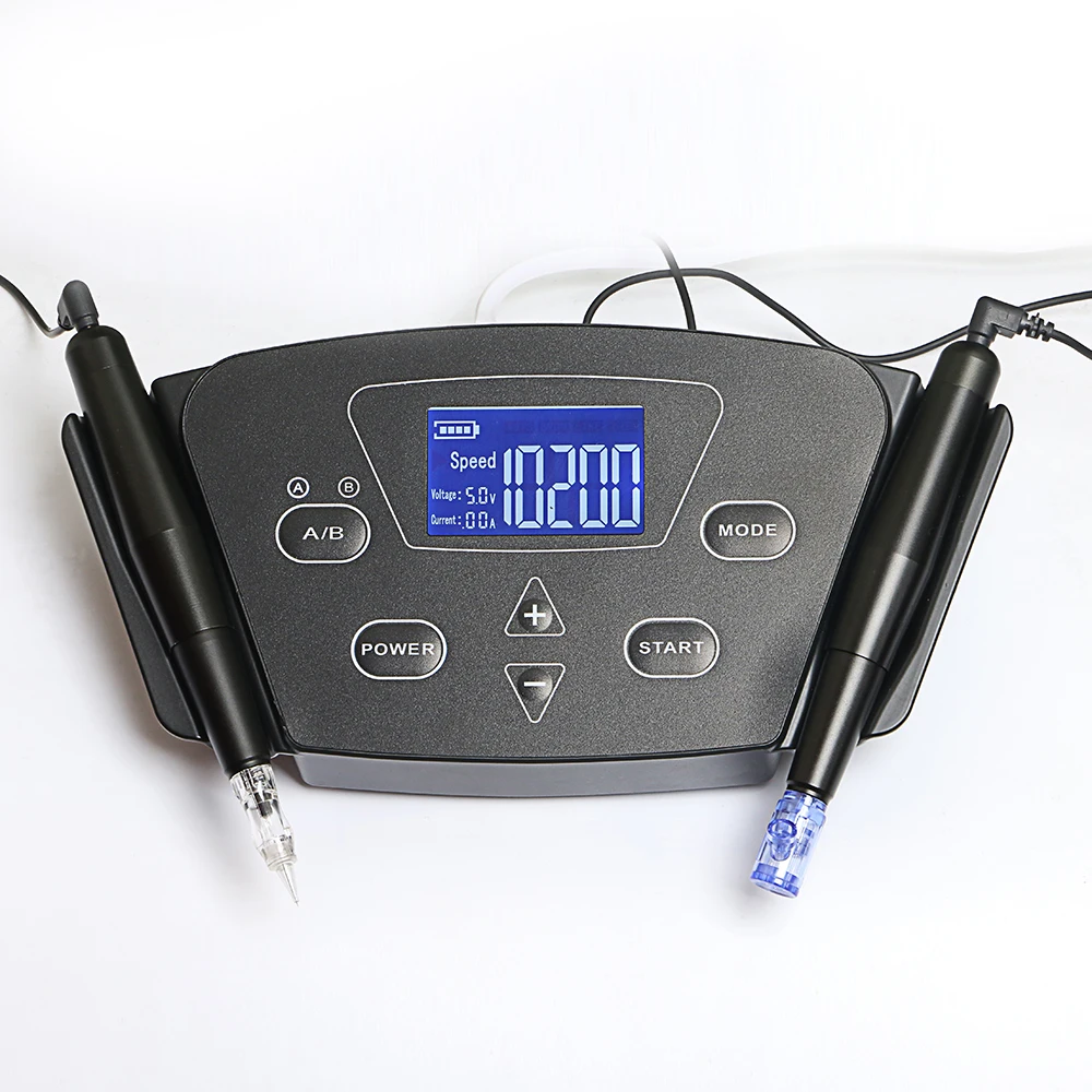 High Quality Multifunctional Black Pearl 2 0 Semi Permanent Makeup MTS PMU Microblading Tattoo Machine For