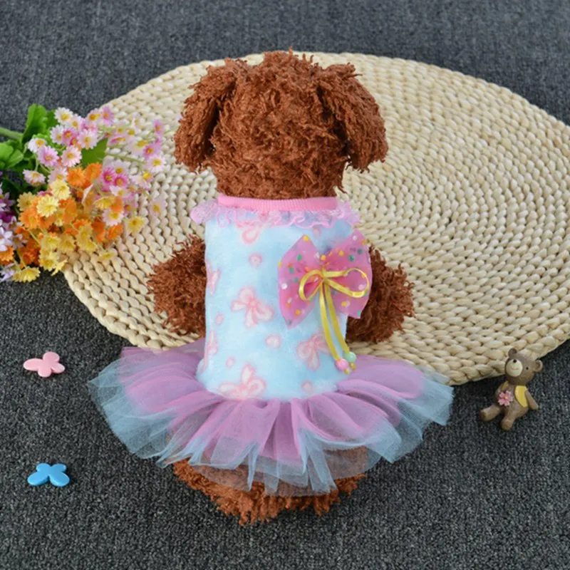 Забавная Одежда для собак модное маленькое собачье свадебное платье юбка одежда для щенков весенняя одежда для домашних животных roupa водонепроницаемый жилет для собаки
