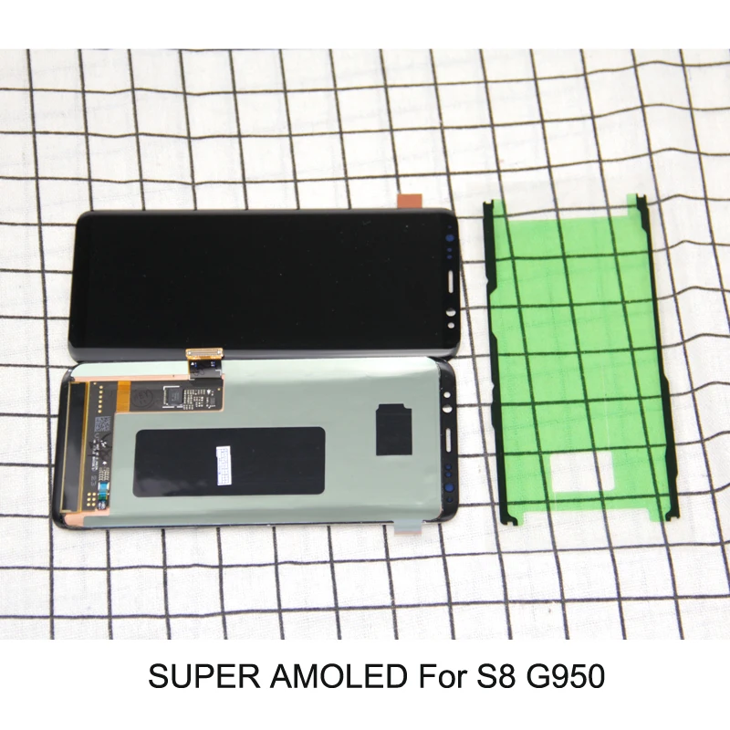 

S8 G950 LCD Replacement for SAMSUNG Galaxy S8 G950 G950F Display Touch Screen Digitizer+Tools+Sticker