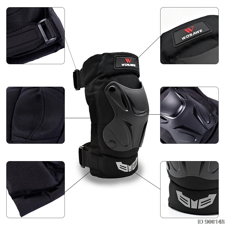 WOSAWE 1 пара тактические защитные наколенники для взрослых Экстремальный спортивный коленный протектор для лыжного мотоцикла безопасный наколенник из пенополиэтилена