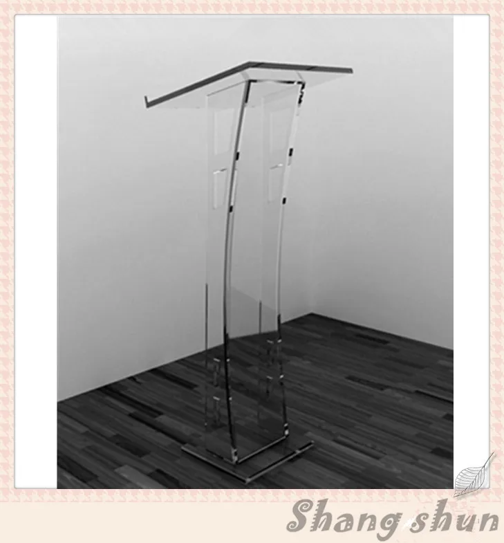 clear perspex rostrum podium lectern plastic tabletop lecternin