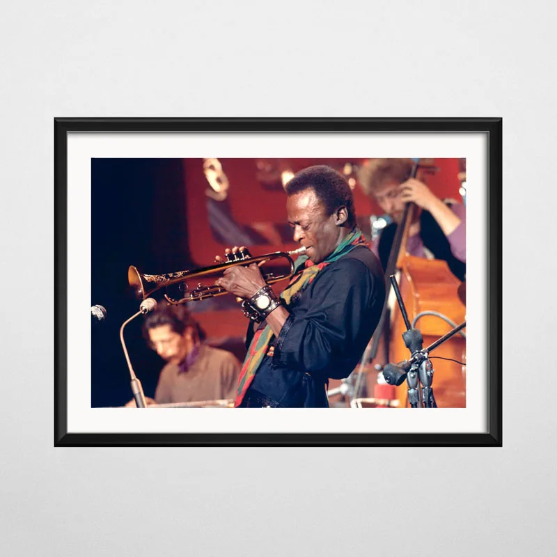 P824 Miles Davis Blue Jazz лучший Музыкальный Саксофон художественная живопись Шелковый Холст плакат настенный домашний декор - Color: 12