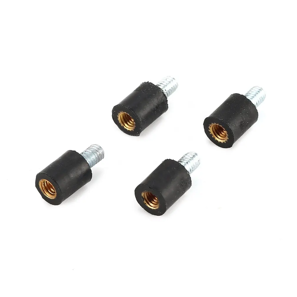 

4pcs HGLRC M3x7 + 5 Flight Controller Anti Vibration Damper Damping Fixed Screws Mount Rubber Pillar for RC Drone Models Parts
