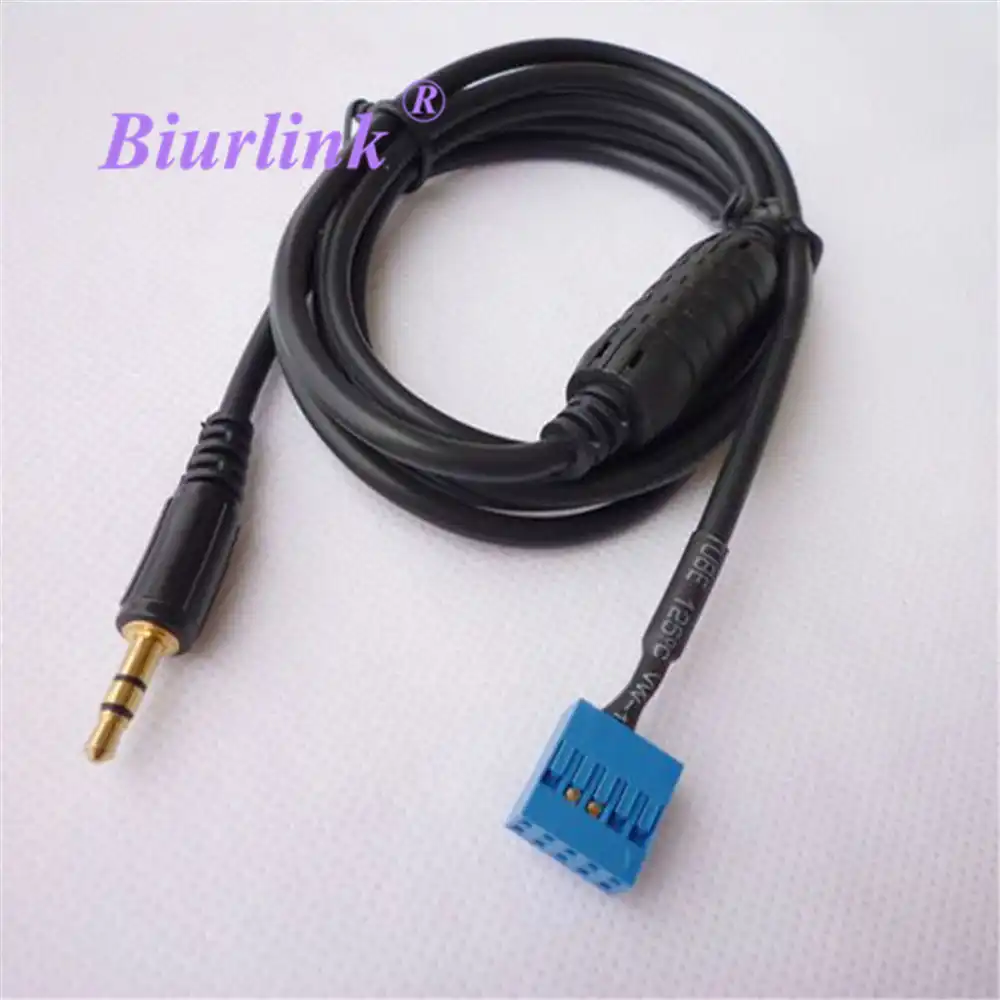 3.5mm Car Audio Auxiliary Aux In Input Interface Adapter MP3 Music Cable for BMW E53 E39 X5 E46 1998-2006 Car Auxiliary Input MP3 Cable
