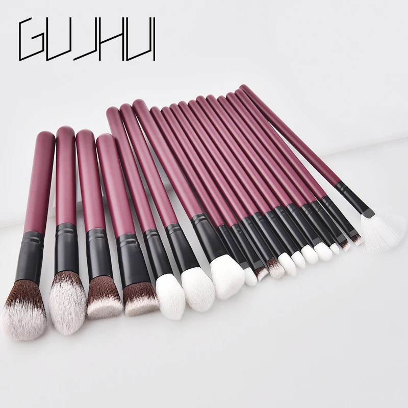 

Facial Foundation Powder Eyeshadow Makeup Brushes Professional Cosmetics Brush Kit High Quality Top Synthetic Hair Brushes Set