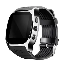 Смарт-часы GSM Bluetooth наручные часы Поддержка sim-карты TF камера шагомер вызов Smartwatch для телефона Android