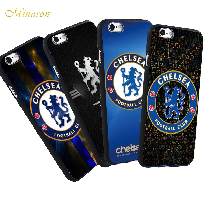 Minason для IPhone X 8 5 SE S 5S 7 6 Plus Винтаж Ретро Chelseas FC Футбол клуб прохладный печатных