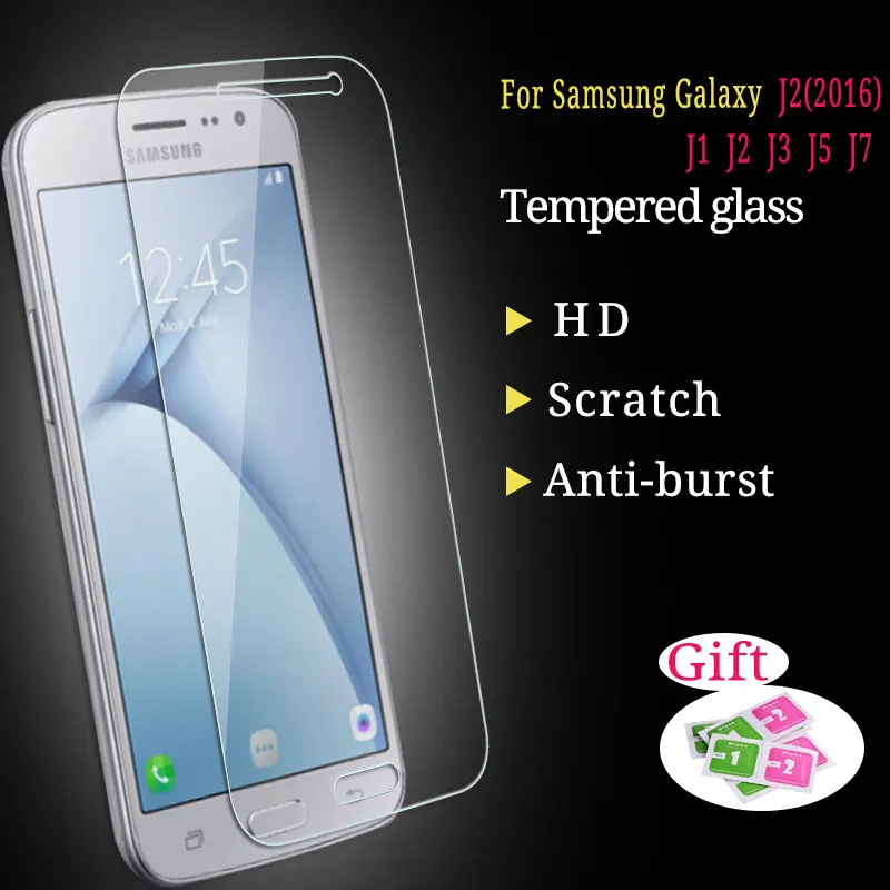 0 3 мм 9H закаленное стекло для Samsung Galaxy J1 J2 J3 J5 J7 2015 2016 взрывозащищенное
