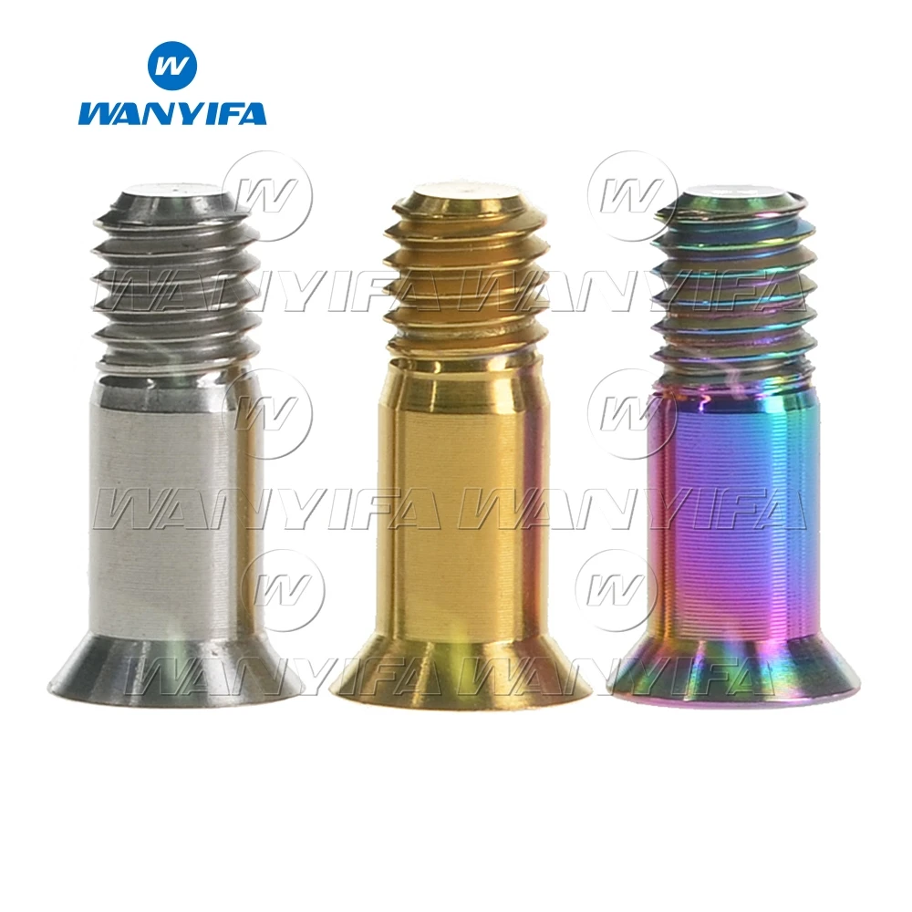 

Wanyifa M5x14.5mm Bicycle Rear Derailleur Jockey Wheel Titanium Bolt Screw MTB Bike Guide Roller
