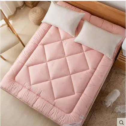 

new year 1M Home Textile Mattress thick cotton mattess bed cushion bed pad keep warm two side winner mat 2015 n Free shipping