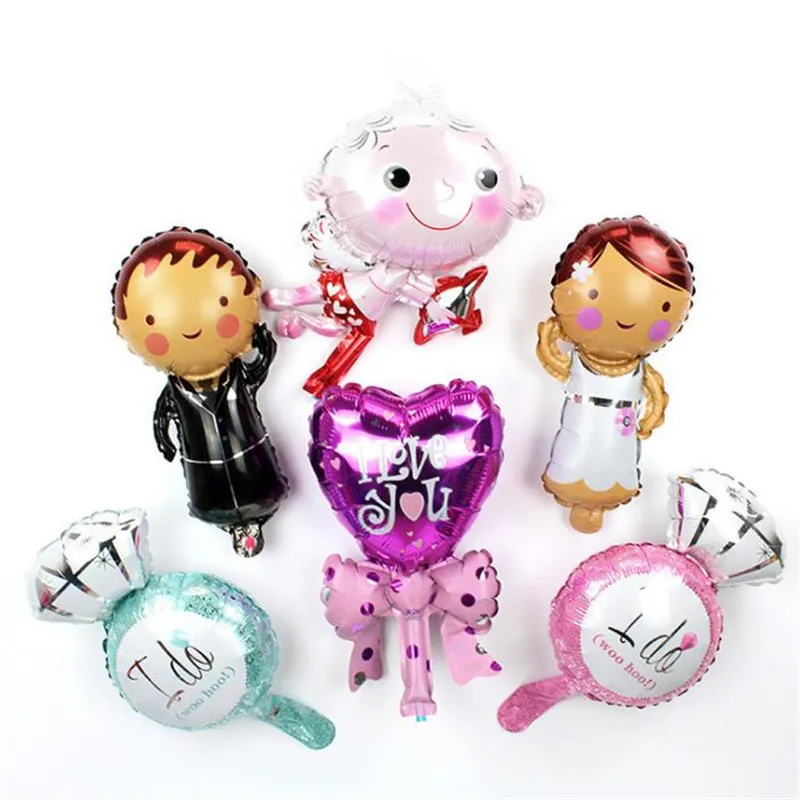 

JUST DO IT Wedding series 3D Foil balloons Birthday party decorations kids adult Toy balloon Bar Wedding Decoration anniversaire