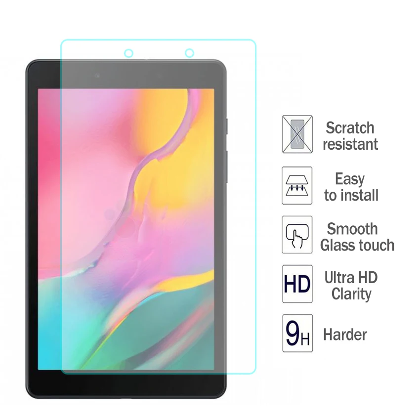 Закаленное стекло для Samsung Tab A 8 0 2019 SM T290 T295 9H Защитная пленка экрана защитное
