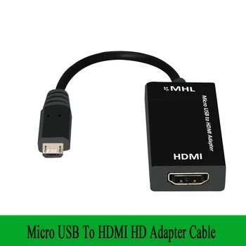 

5 pin Micro USB to HDMI HD Adapter Cable Male to Female 1080P HD HDMI Audio Video Cable MHL Converter for TV PC Laptop