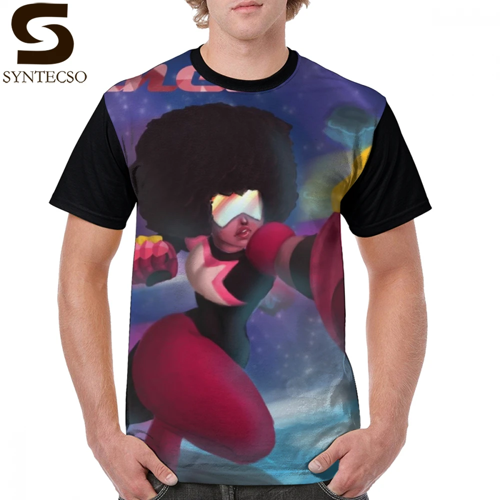 

Steven Universe T Shirt Steven Universe Garnet T-Shirt 100 Polyester Plus size Graphic Tee Shirt Short Sleeve Print Mens Tshirt