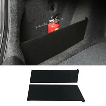 

Black Car Trunk Cargo Organizer Baffle 2pcs/set For HONDA Accord 10th 2018-2019