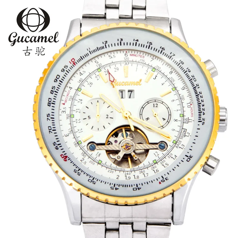 

Hollow Design Precision Charm Military Sport Men's Wristwatch Automatic Mechanical Tourbillon Watch relogio masculino