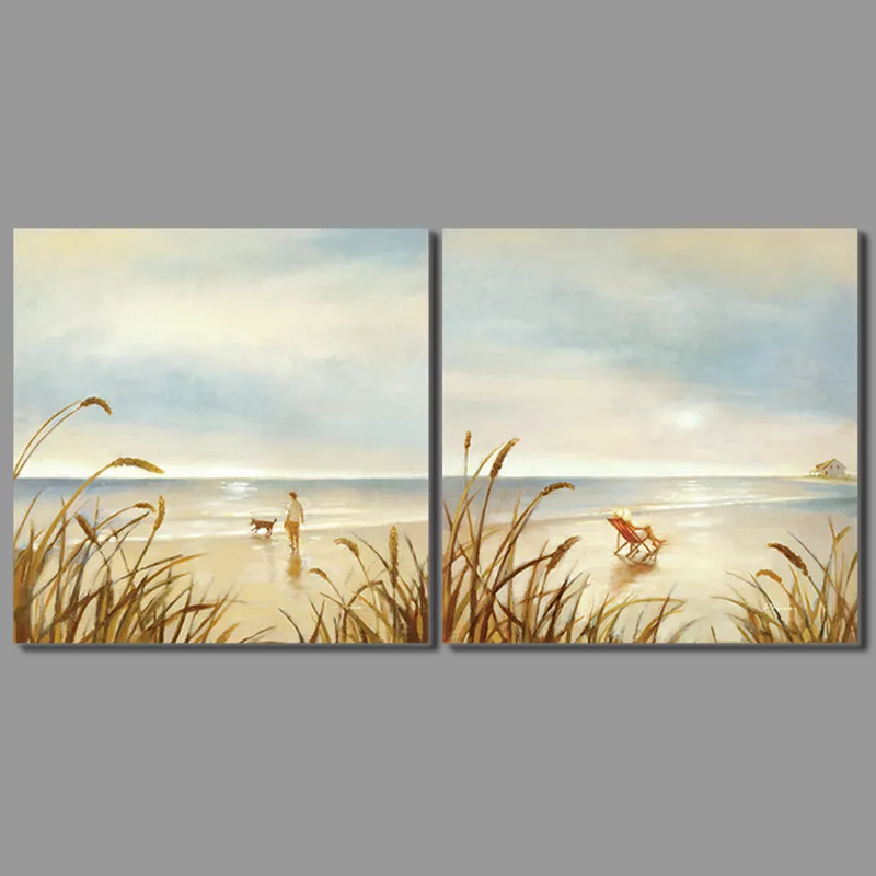 Gemutlichen Leben Gold Meer Pflanzen Promotion 2 Stucke Landschaft