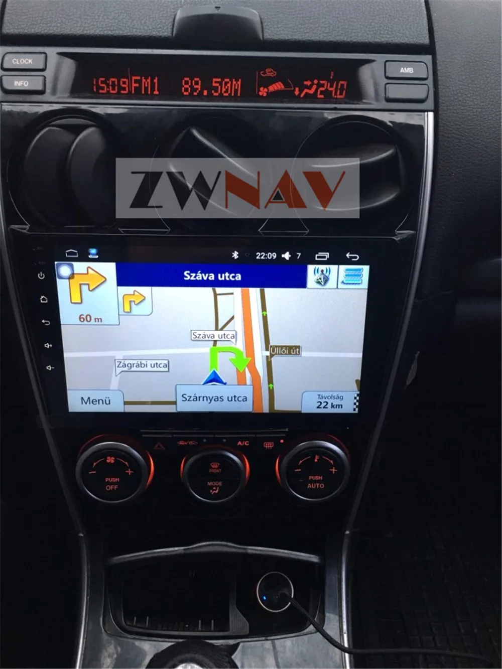 Clearance 10.1 inch Car GPS Navigation Android 7.0 System Auto Radio Multimedia Player Auto Stereo For Mazda 6 2002-2008 No DVD Player 1