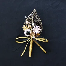 Iffo новые высококачественные свадебные аксессуары на заказ в стиле ретро, корсаж, идеальный букет, модный, индивидуальный, элегантный