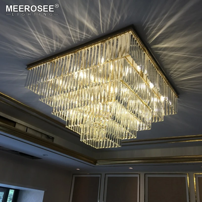 New Arrival Crystal Chandelier Luxury Crystal Illumination Hanging Lamp for Living room Hotel Suspension Lustres de Cristal