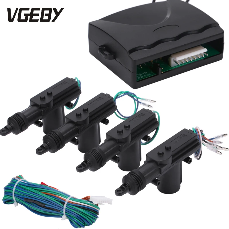 

12V Viecar Car Remote Central Door Lock Keyless System Central Locking with Remote Control Car Alarm Systems Auto Remote Central