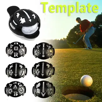 

Golf Handheld Marker Marking Apparatus Template Drawing Line Kit Pen