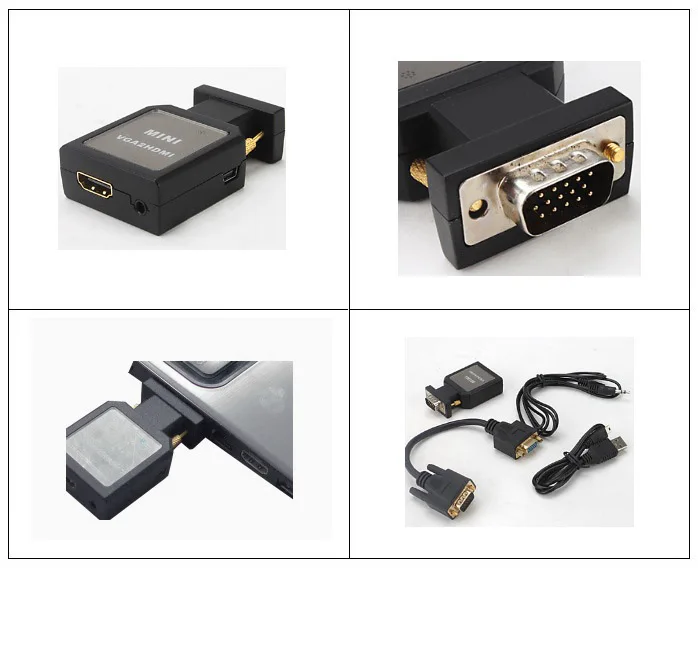 LM-VH05  VGA TO HDMI  With audio  1080P (11)