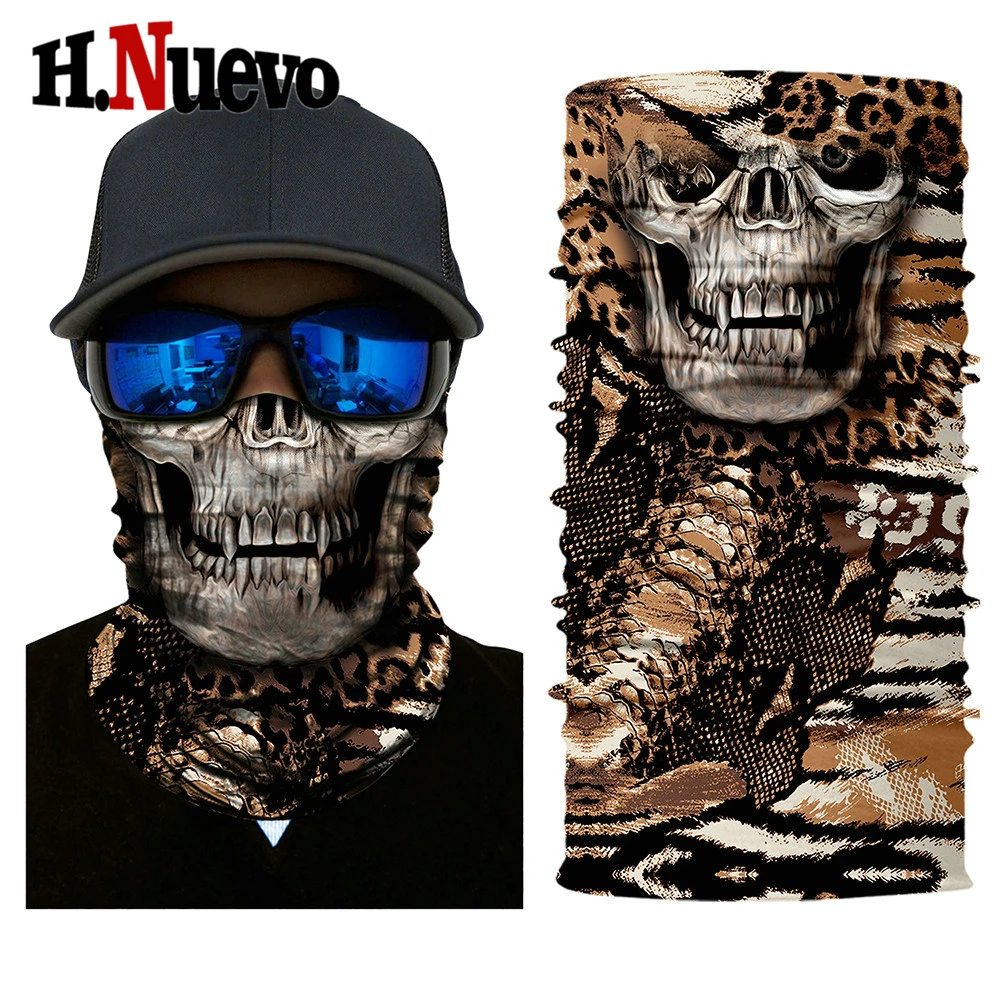 PL180222 for motorcycle skull face mask balaclava winter biker masque bandana