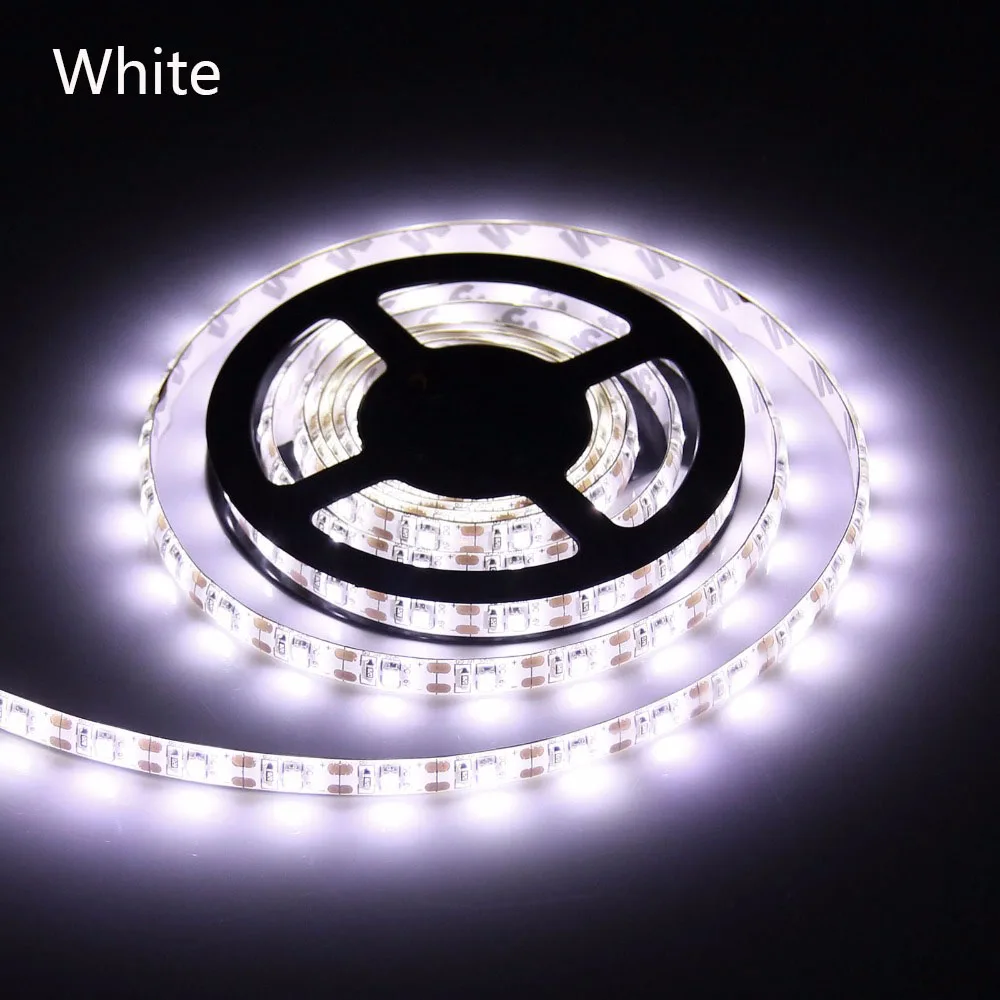LED-Flexible-Strip-Waterproof-Non-waterproof-DC12V-60LEDs-m-Lighting-Warm-white-TV-Background-Including-5A