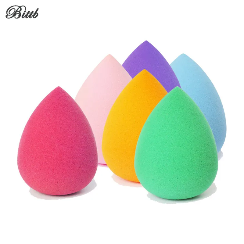 Bittb 30Pcs Egg Waterdrop Powder Puffs Sponge Powder Cosmetic Beauty Essentials Makeup Puff