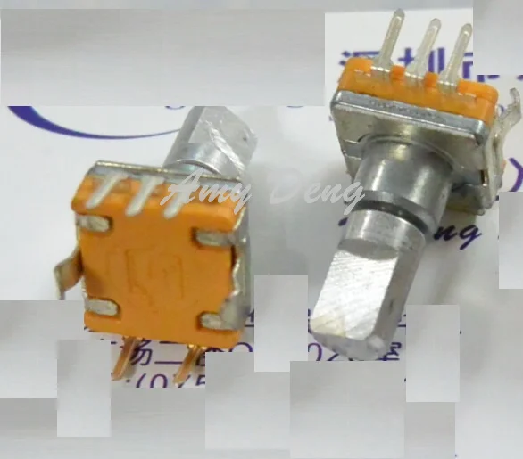 50 шт./лот высокое качество или высокой мощности EC11 энкодер с выключателем 30 posioning номер 15 импульса вал длина 14 мм автомобиля DV
