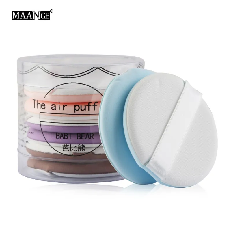 8 шт. Косметическая Мягкая пуховка конфеты цвет сладкий спонж для пудры и основы спонж для макияжа аксессуары