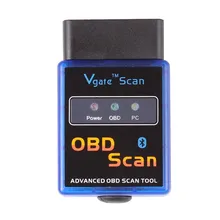 5 шт./лот elm327 V1.5 OBD Bluetooth диагностический инструмент Vgate elm327 V1.5 Obd2 Bluetooth считыватель кодов ELM 327 BT для Android