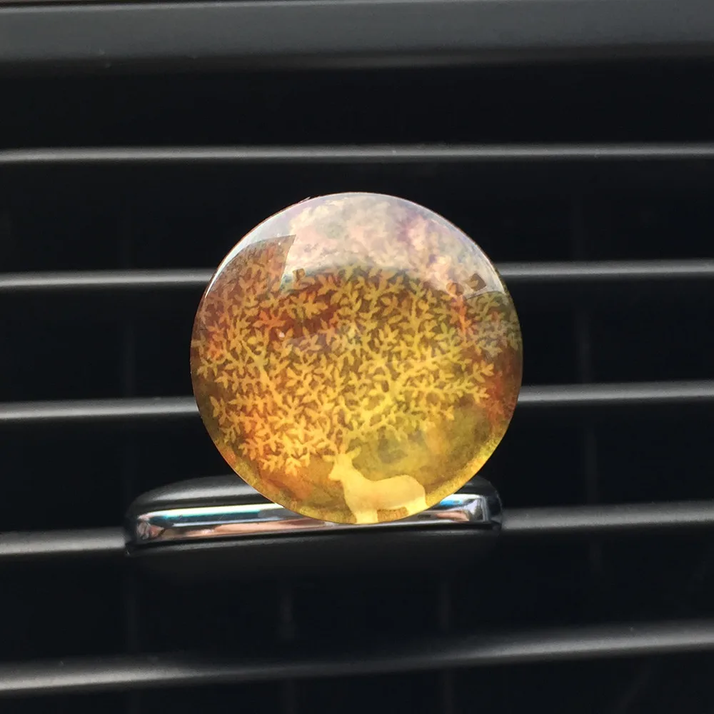 

NEW Elk Car Air Ferfume Auto Outlet freshener Vent air freshener Air Conditioning Clip Diffuser Clips Time Gem