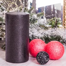 Forcefree+ 3 шт. фитнес Йога блок EPP пена ролик массаж арахиса один мяч набор