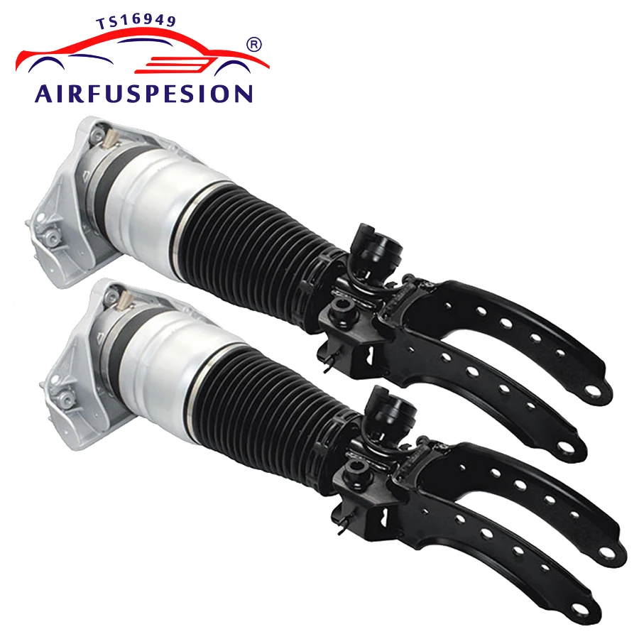 Us 744 6 27 Off Pair Air Suspension Strut Front For Audi Q7 Vw Touareg Porsche Cayenne Spring Pneumatic Damper Shock Absorber In
