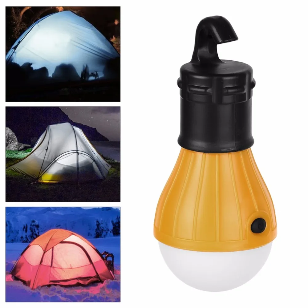 Portable Pocket Tactical Outdoor Hanging Camping Lamp 3xQ5 LED Tent