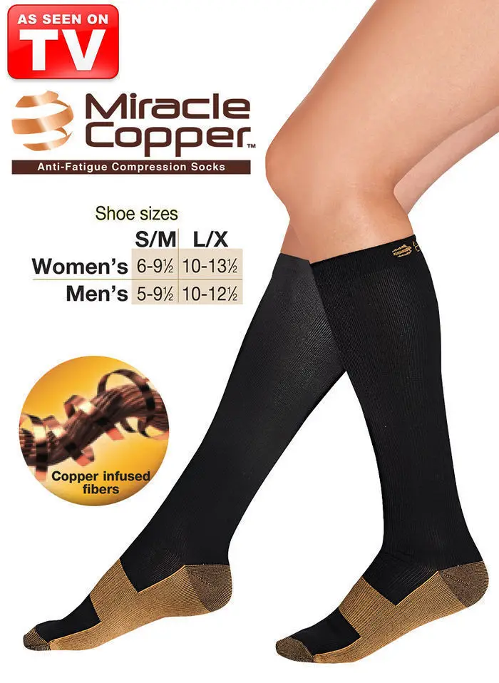Free shipping 100pairs/lot New Arrival Miracle Socks / Miracle Copper