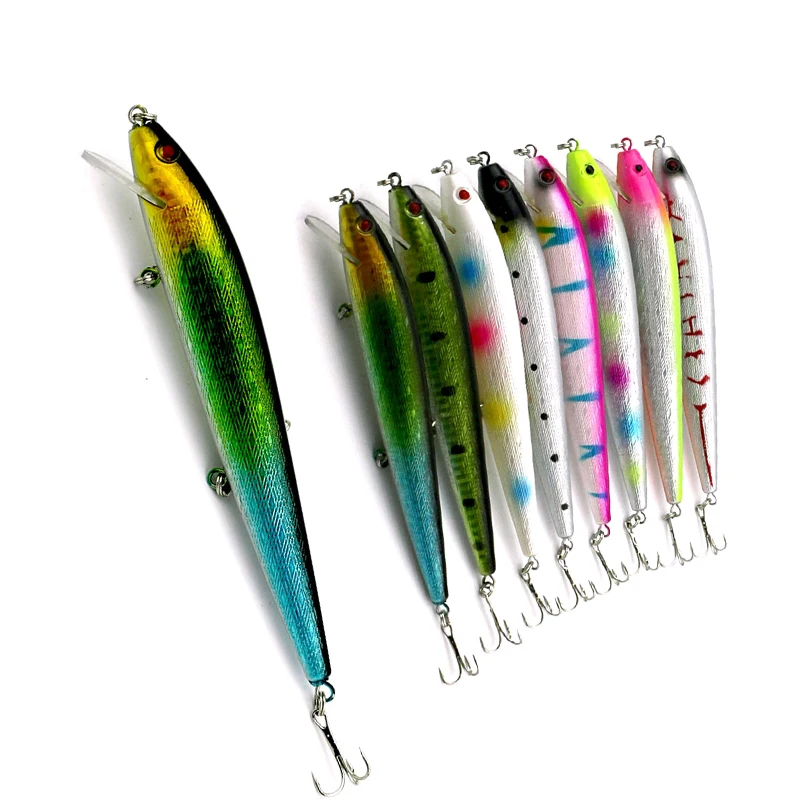 Big Minnow 140mm wobbler Jerkbait 15.8g Floating Fishing Lure Crank Bait Hard Plastic Bait Carp