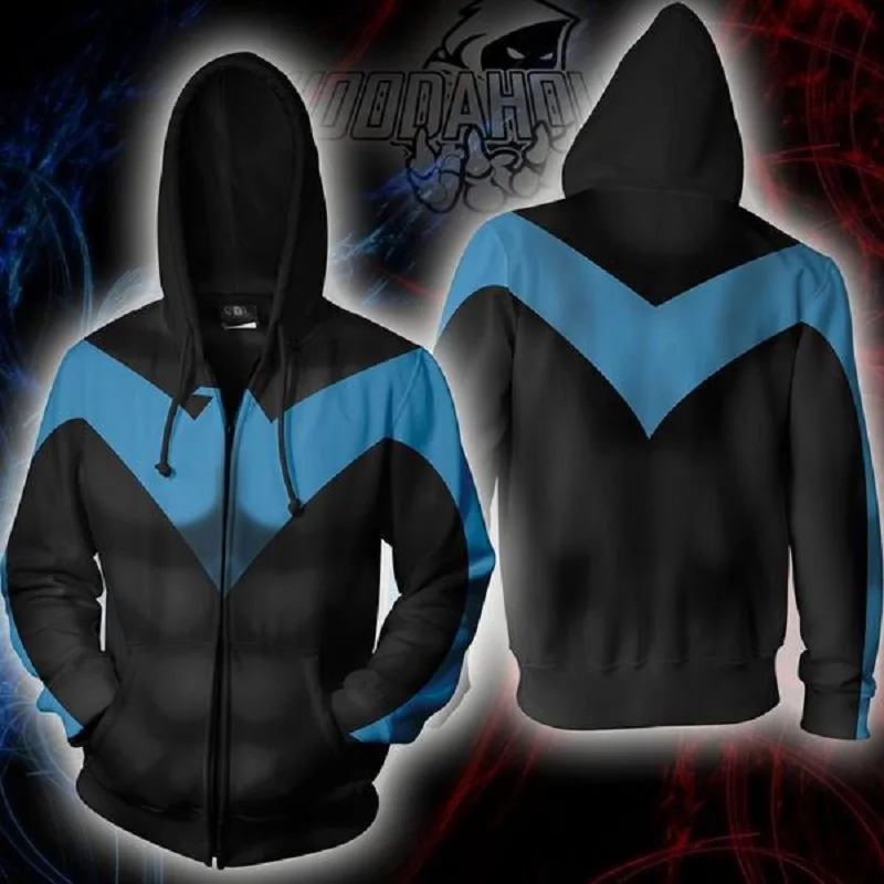 Nightwing Zip Hoodie