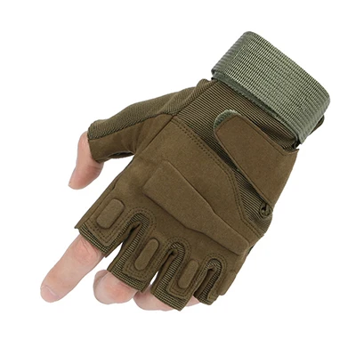 Спецназ боевые армейские веерные перчатки с полупальцами уличные Нескользящие Тактические перчатки мужские тактические перчатки в Военном Стиле - Цвет: 2