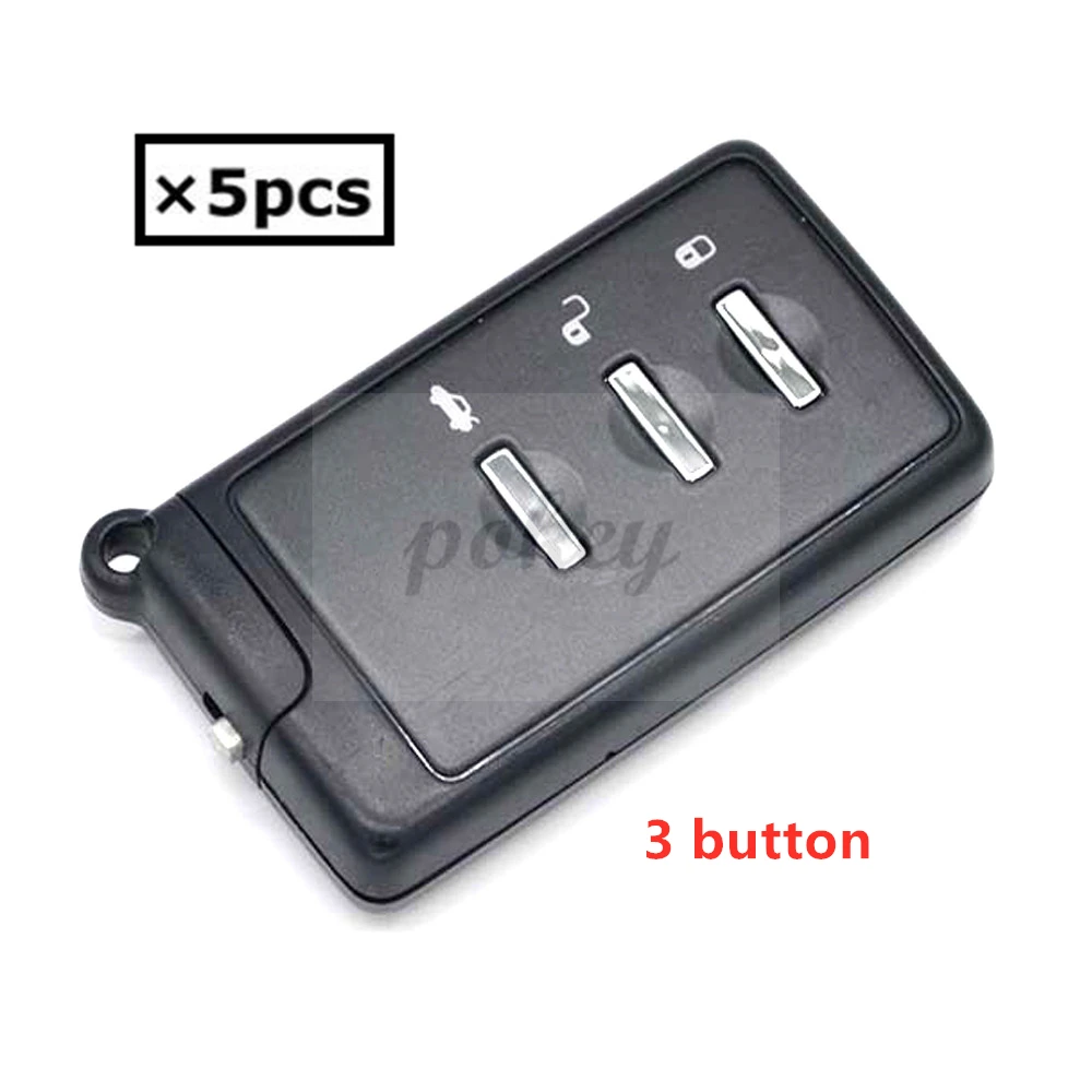 

5/pcs For Subaru Smart Remote Control Car Key Shell Case 3 Buttons FOB Fuji Forester Impreza Legacy XV