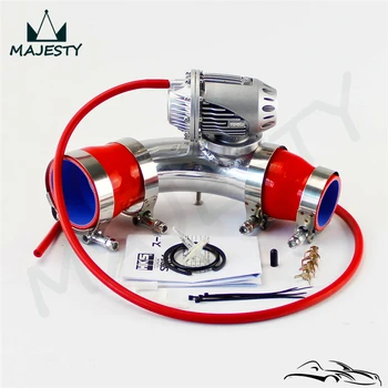 

silver SQV Blow Off Valve BOV IV 4 kit TURBO PIPE kit for HYUNDAI GENESIS COUPE 2.0T red reducer Hose+red vacuum hose