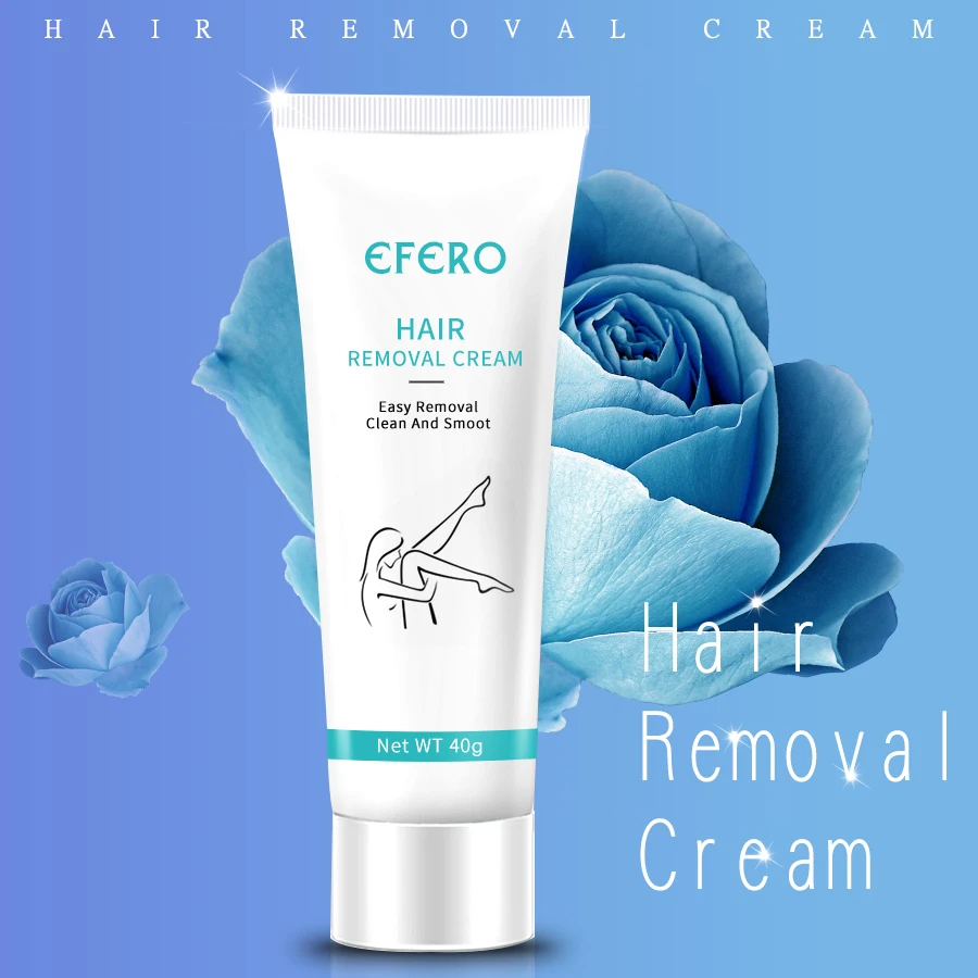 EFERO крем для удаления волос на теле для женщин и мужчин безболезненный эффективный крем для удаления волос отбеливающий крем для депиляции рук ног и подмышек
